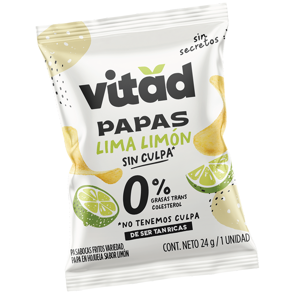 Papas Lima Limón Vitad x 6 unid