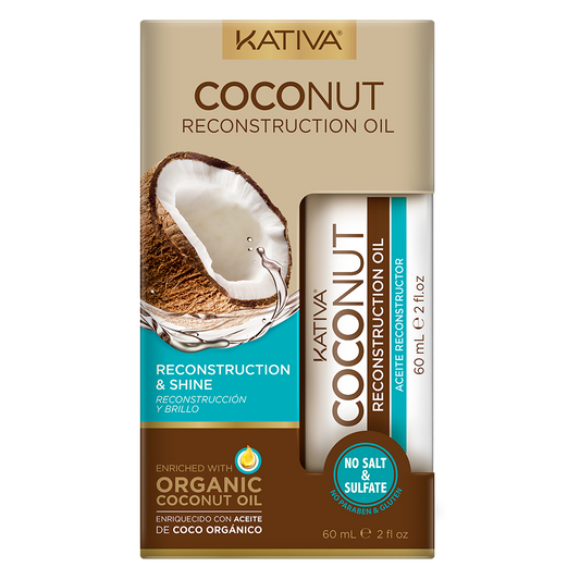 Aceite Kativa Coco Reconstrucción x 60 ml